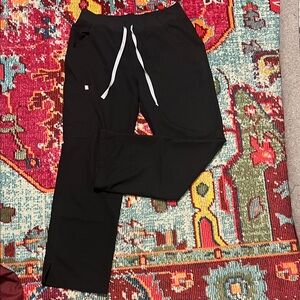 Figs Black Technical Collection Pants